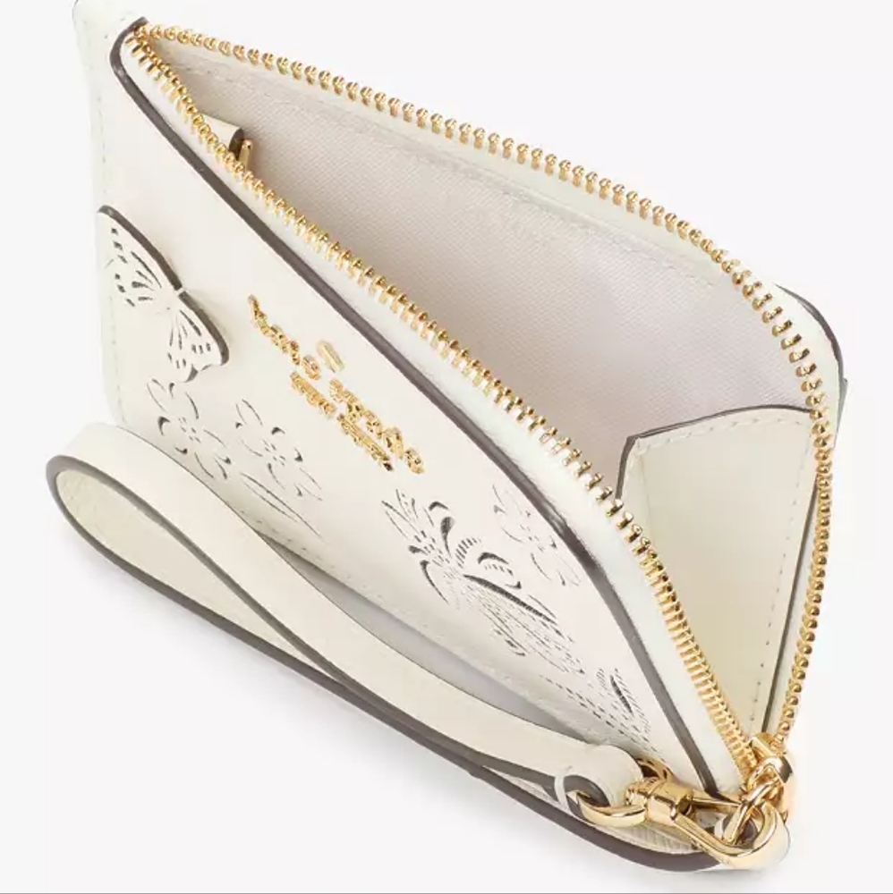 Kate Spade Boxed Madison Perforated Small Wristlet NWT - Picture 3 of 5